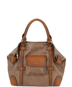 Hobo Handbag Purse for Women Satchel CMS022 STONE